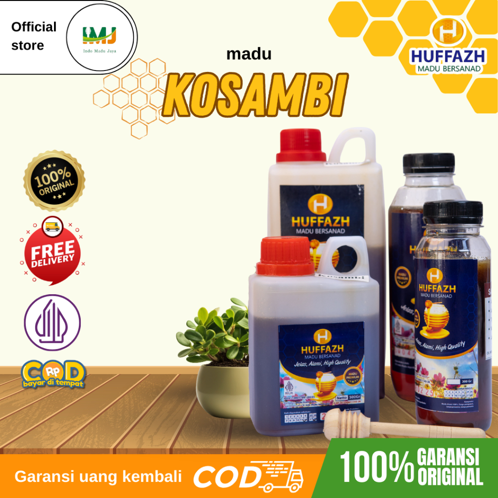 

MADU MURNI KOSAMBI | MADU HUFFAZH – 100% ASLI DARI ALAM | MADU BERSANAD