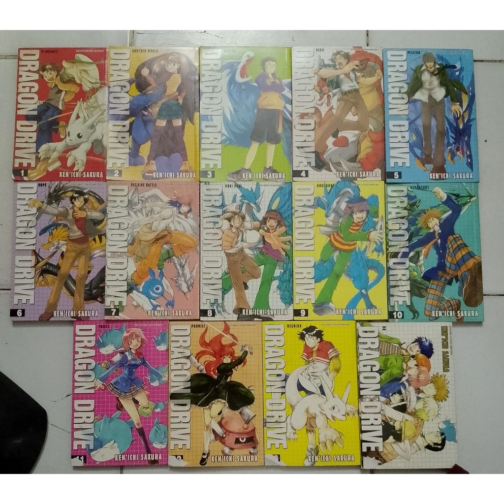 Komik Dragon Drive Set Tamat