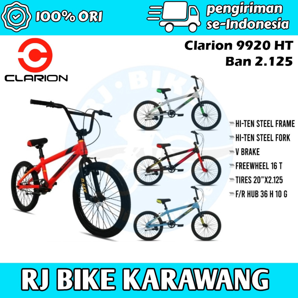 Sepeda BMX 20 inc Clarion 9920 HT Sepeda Anak Murah
