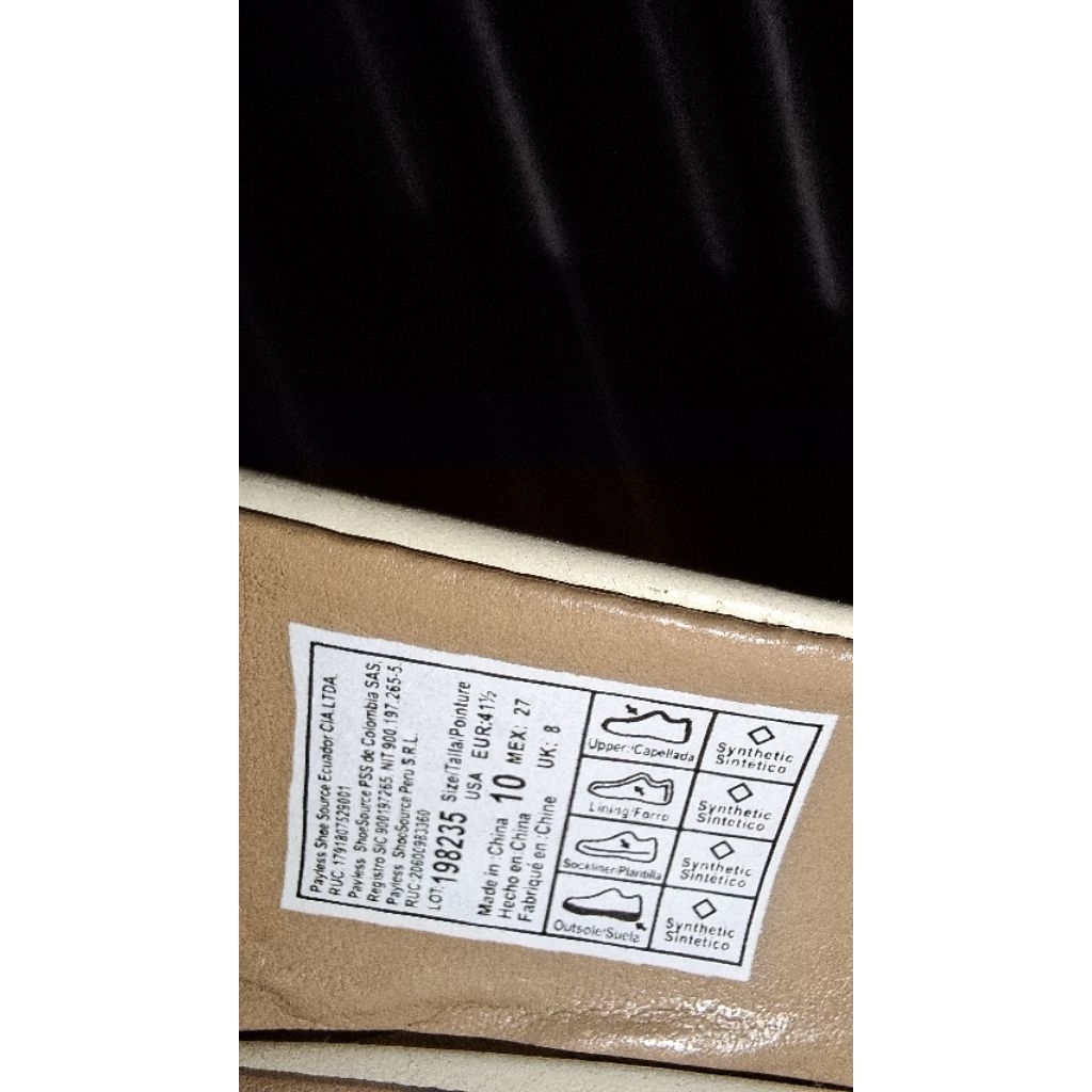 preloved | spatu fioni payless heels | wedges | white | ukuran 41 1/2