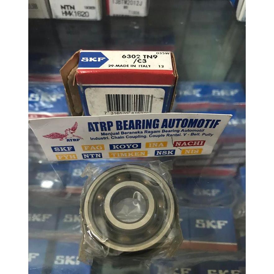 BALL BEARING 6302 TN9/C3 SKF ITALY ORIGINAL