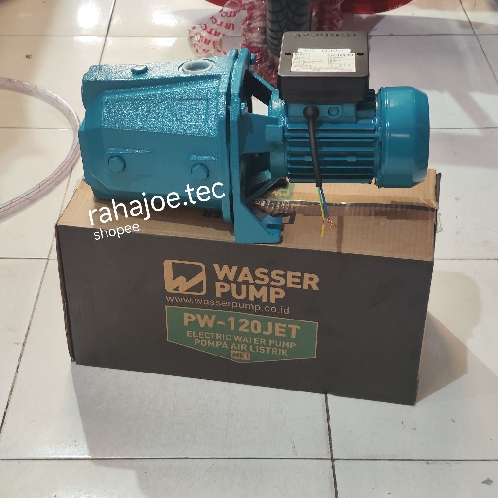 Mesin Pompa Air Semi Jet Wasser PW120JET SemiJet Pump PW 120 JET