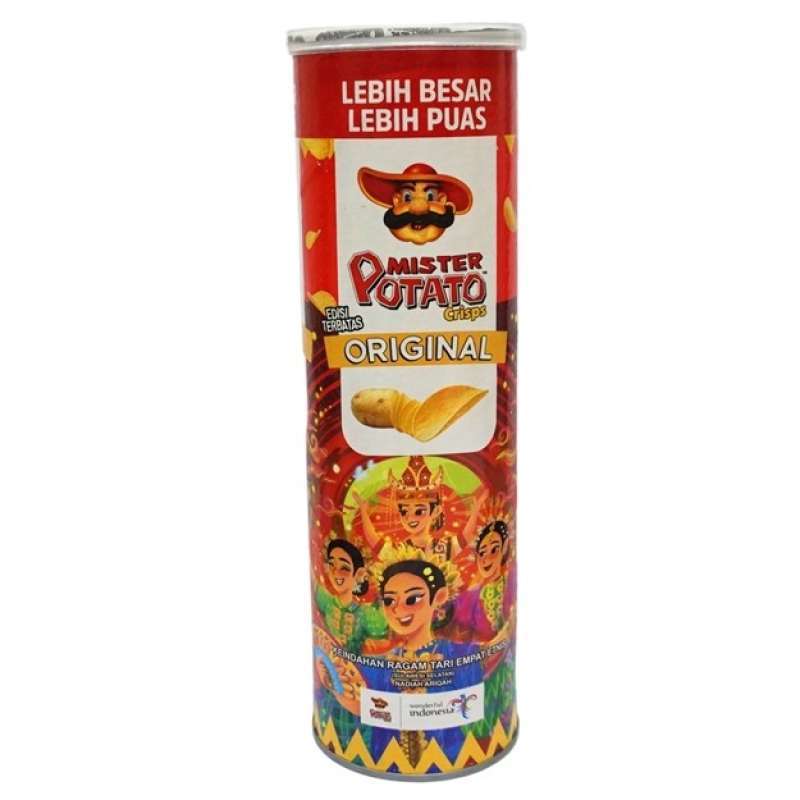 

[106 Gram] Mister Potato Chips Original 106 gr