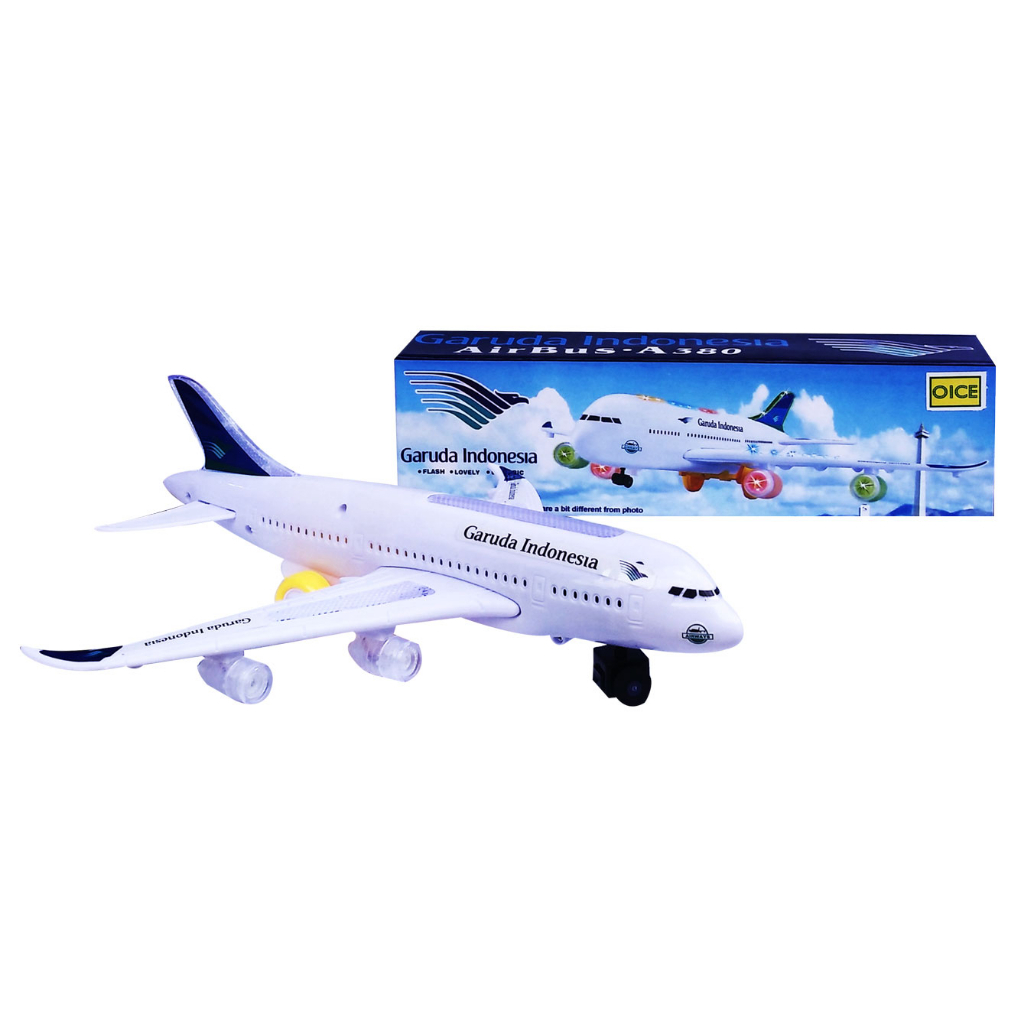 Pesawat Mainan Anak Baterai GARUDA INDONESIA