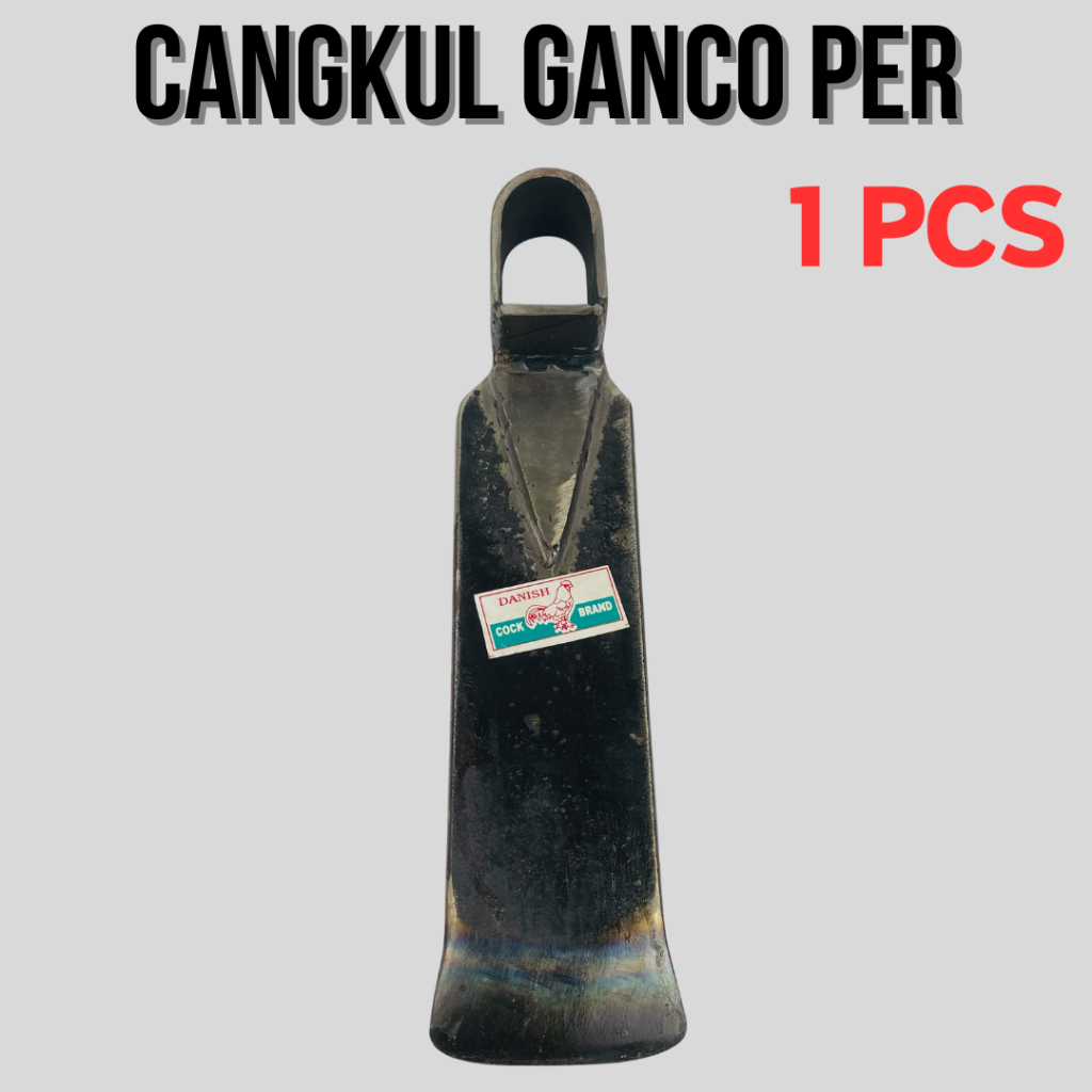 Ganco Tanah Per Baja - Cangkul Kecil Baja Tebal - Ganco Baja Per Tajam Dan Kuat