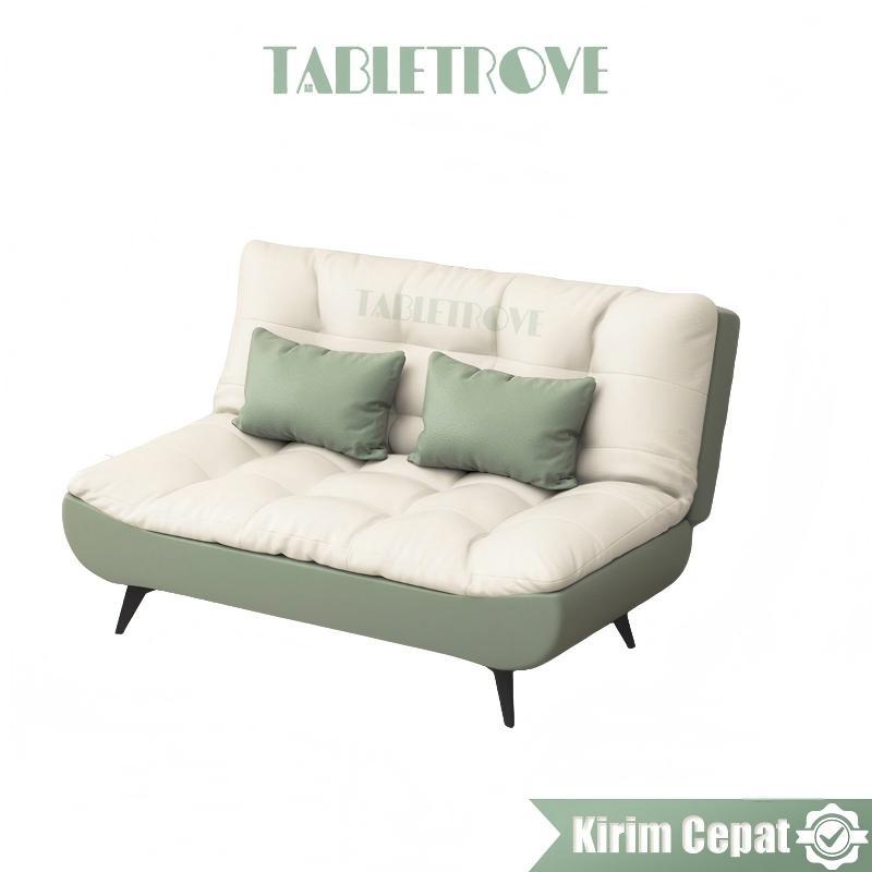 TABLETROVE Sofa Bed Lipat Adjustable Sofa Multifungsi Tempat Tidur Sofa Tidur Sandaran Adjustable