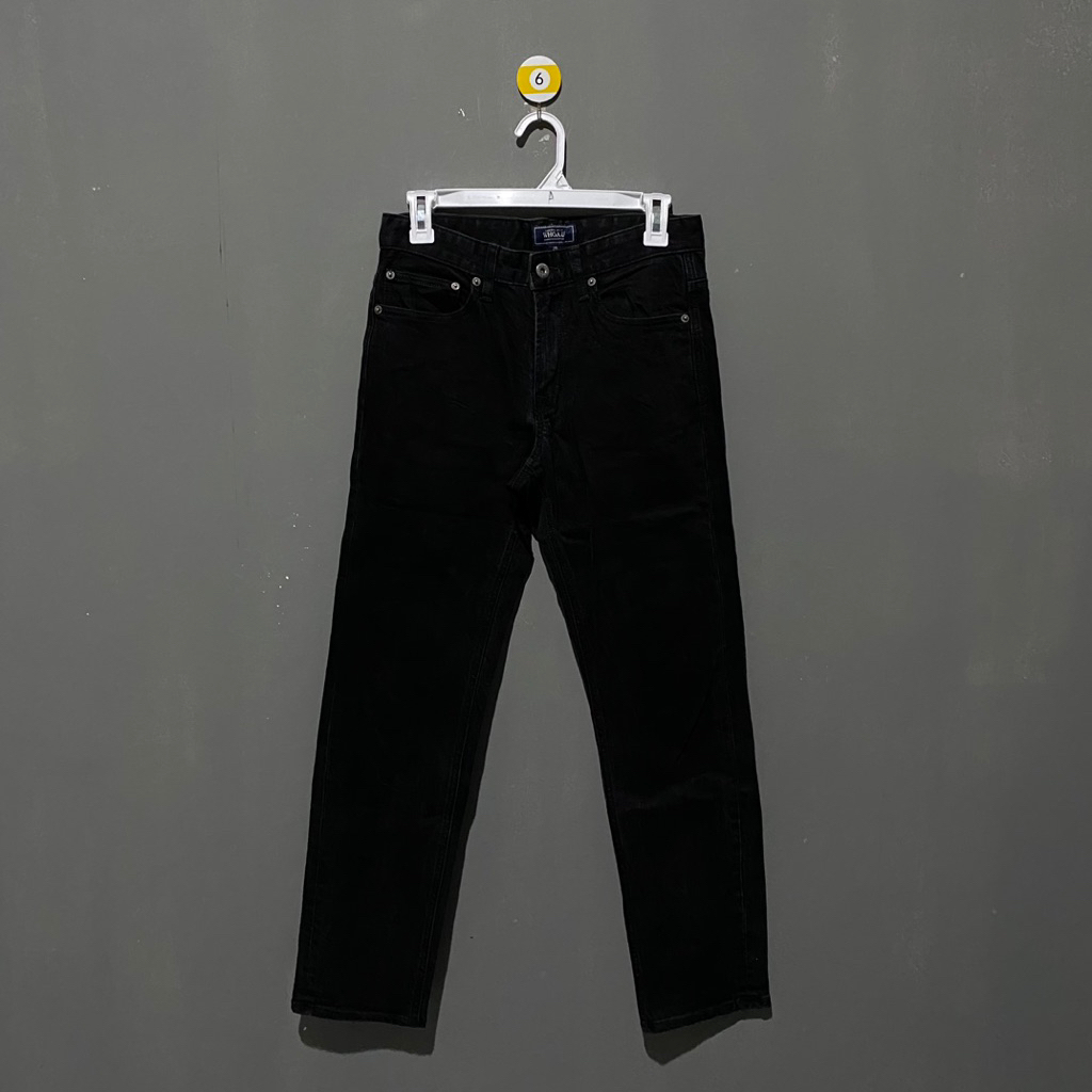 Who AU California Black Washed Slim Jeans