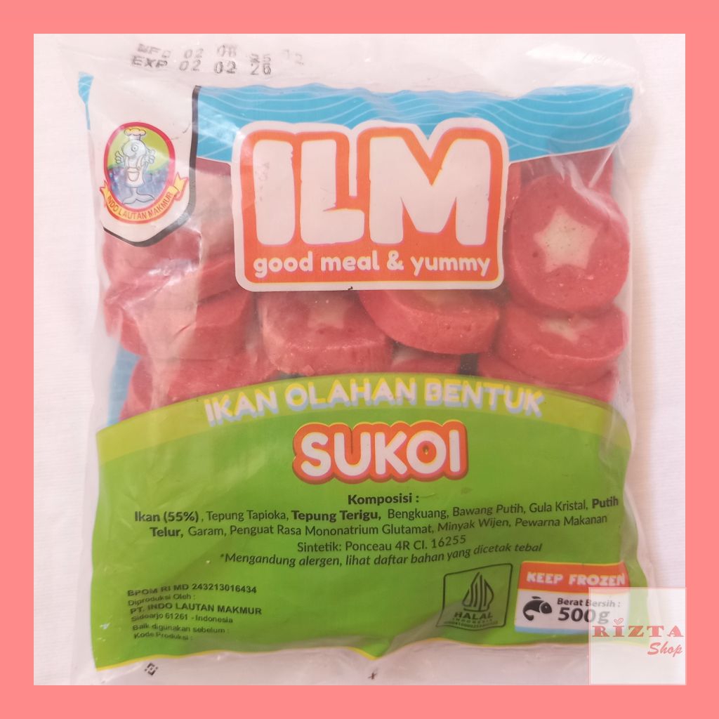 

ILM Olahan Ikan Bentuk Sukoi 500gr