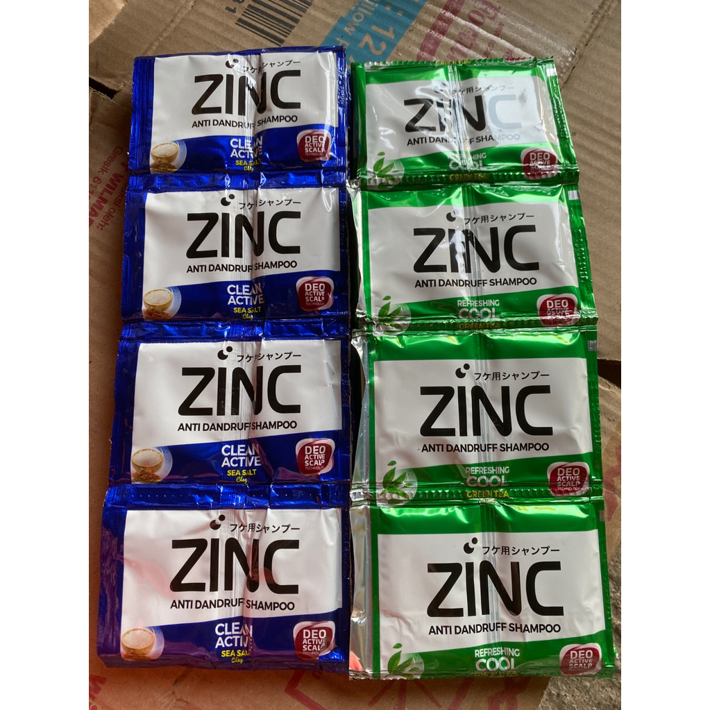 Shampo Zinc Sachet/Zinc renceng/Shampo