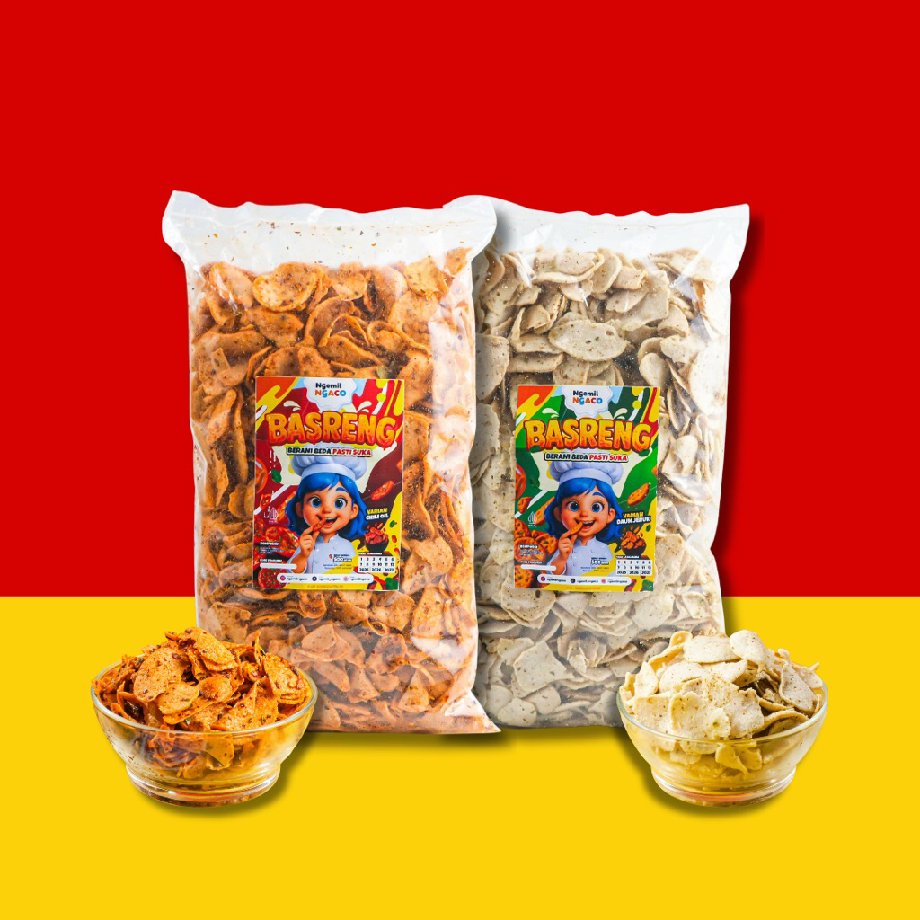 

basreng paket bundling chilli oil & daun jeruk