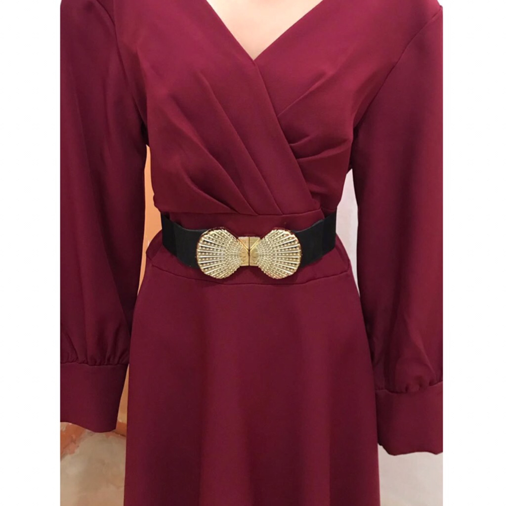 Ikat pinggang Sabuk Wanita/dress/karet motif pita