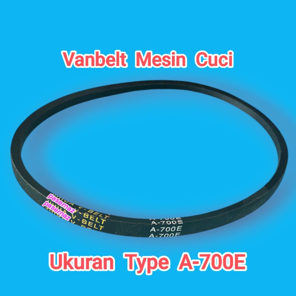 A-700E | Vanbelt Mesin Cuci | V-Belt Mesin Cuci | Belt Mesin Cuci | FanBelt Mesin Cuci A-700E | Vanb