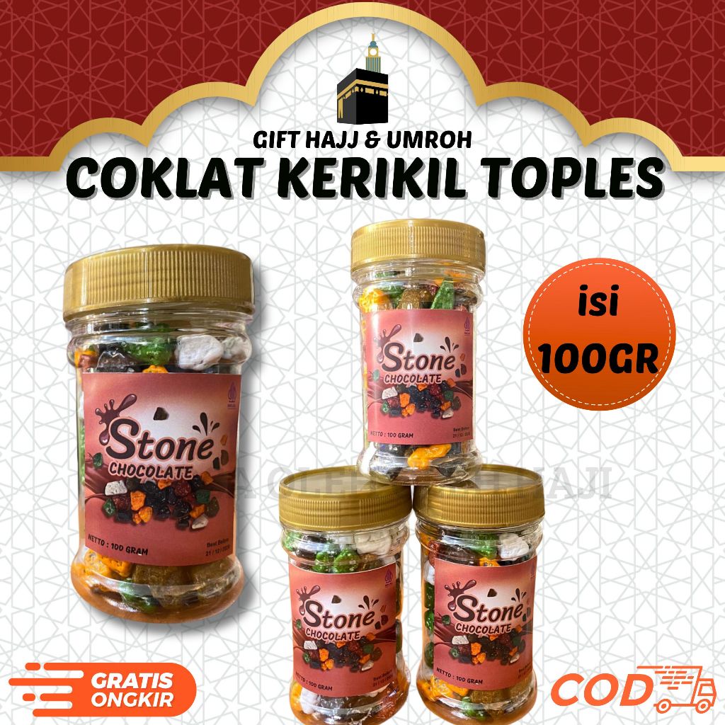 

COKLAT KERIKIL TOPLES KEMASAN 100GR I COKLAT KERIKIL MR SIF TRAFFLINE I COKLAT BATU WARNA WARNI I COKLAT TURKEY I COKLAT ARAB OLEH OLEH HAJI DAN UMROH