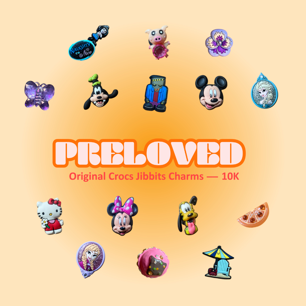 PRELOVED Original Crocs Jibbitz Charm