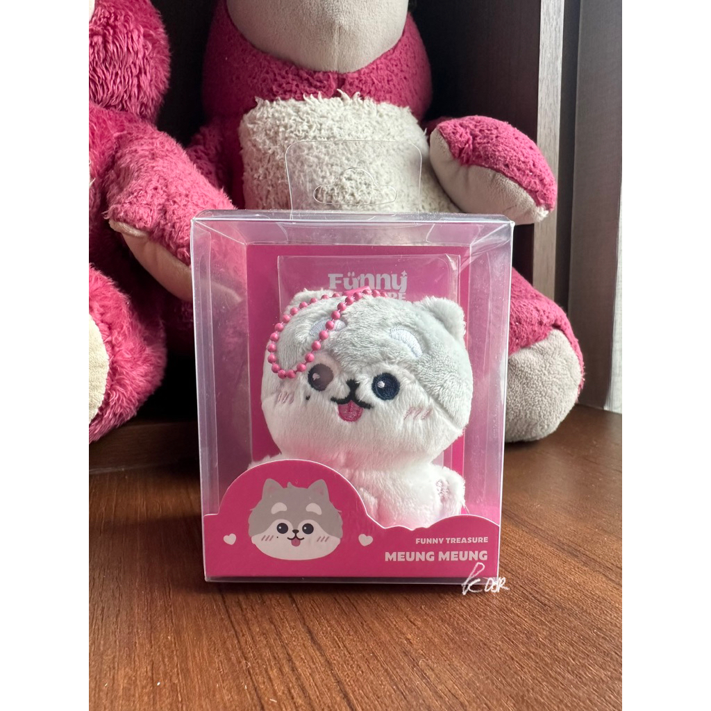 [READY STOCK] FUNNY TREASURE MEUNG MEUNG JIHOON DOLL | WITH PHOTOCARD