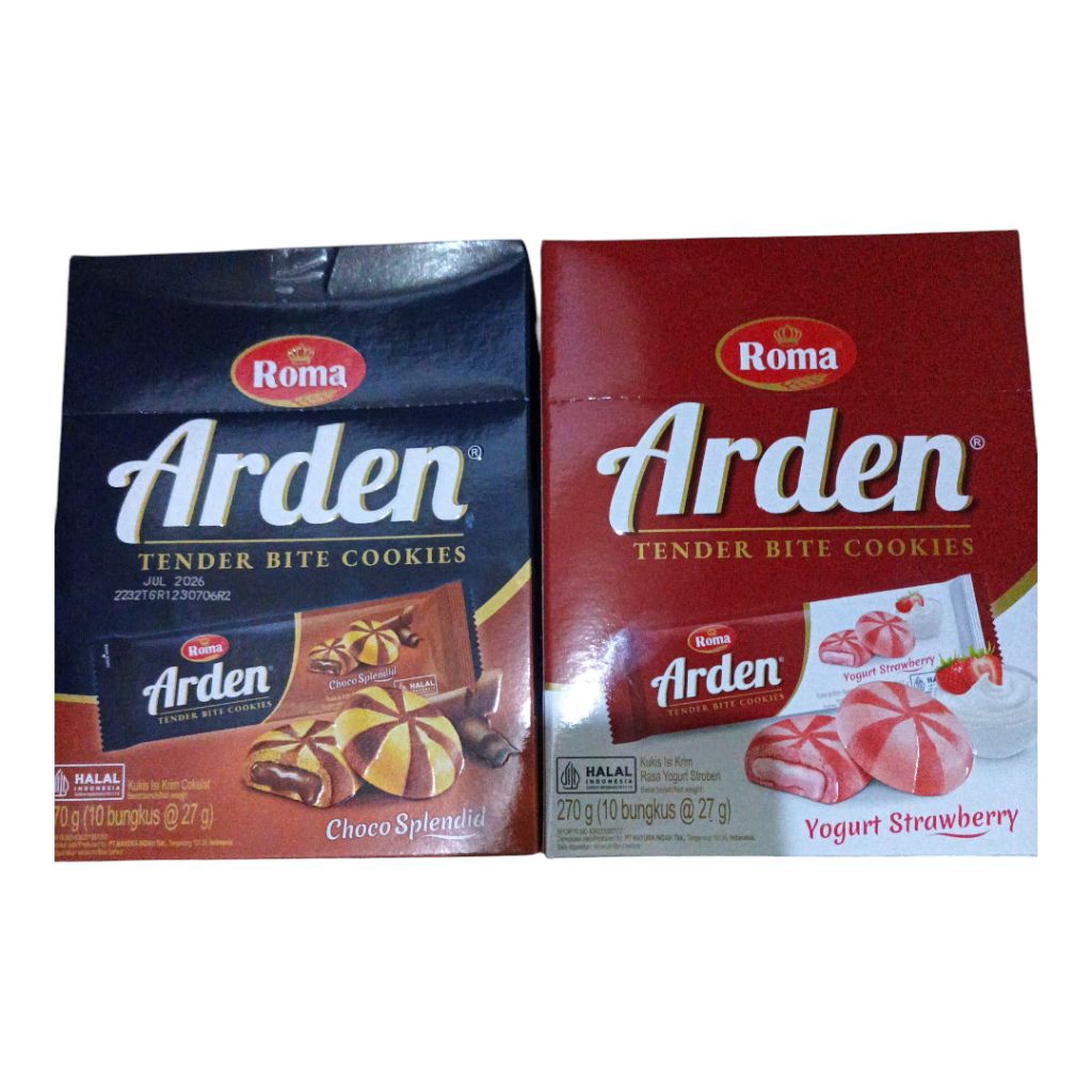 

Roma Arden choco Splendid rasa yogurt strawberry 1 box isi 10