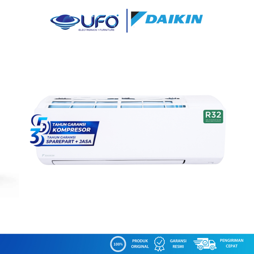 Daikin  AC Split 1/2 PK – Super Mini Split Standard R‑32 | FTC15YV14