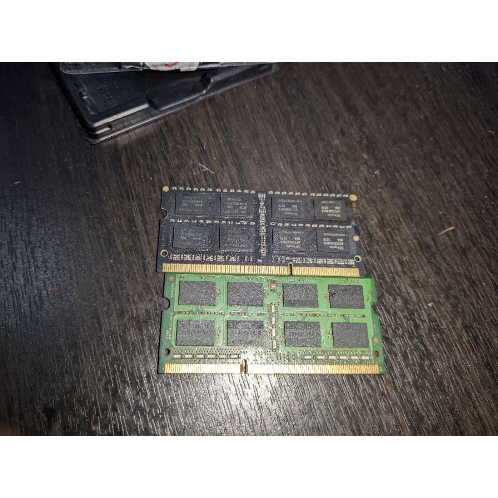 ram laptop sodimm ddr3 bekas 8gb + 4gb