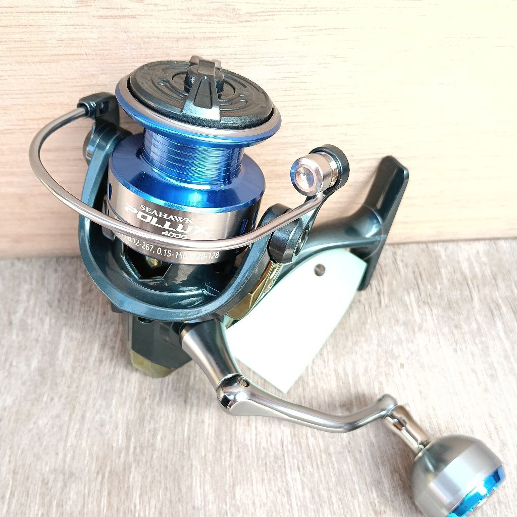 Kerek Pancing Seahawk Pollux 2000 3000 4000 5000 | Fishing Reel Spinning Mancing Ikan Laut & Tawar