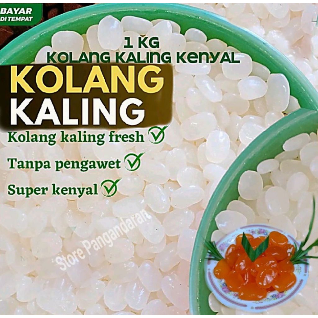 

Kolang Kaling Muda Asli 100% Tanpa Campuran 1 kg