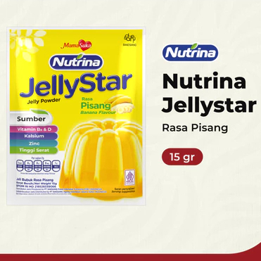 

MamaSuka Nutrina Jellystar Pisang 15 Gr / Jellystar
