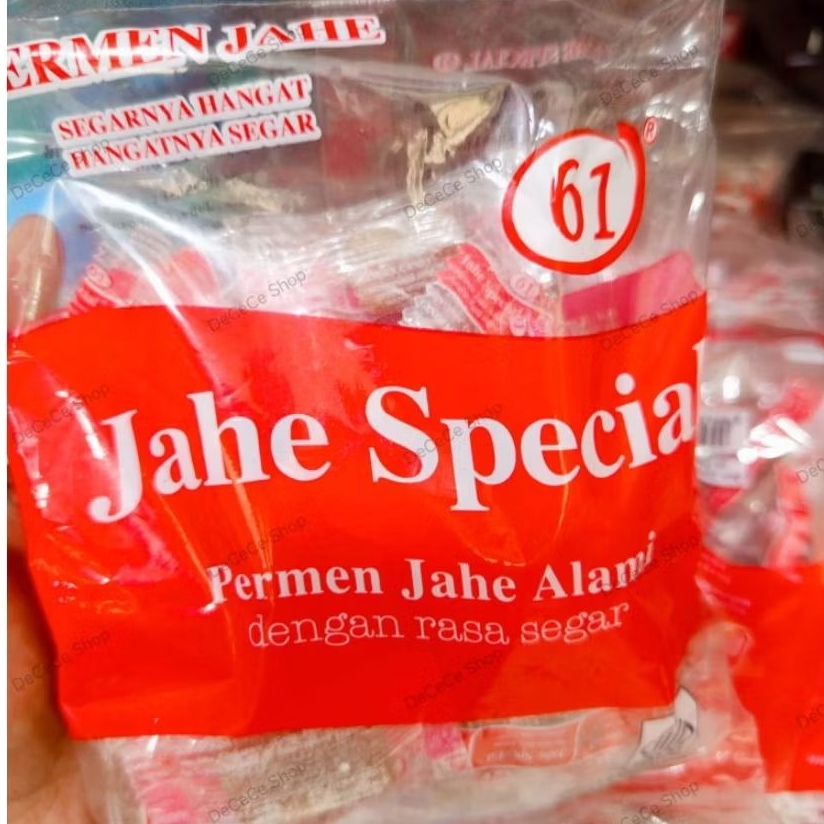 

Permen Jahe Special 61 | Permen Jahe 125gram | DeCeCe Shop
