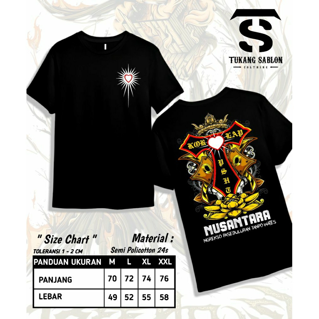 KAOS KORLAP PSHT NUSANTARA