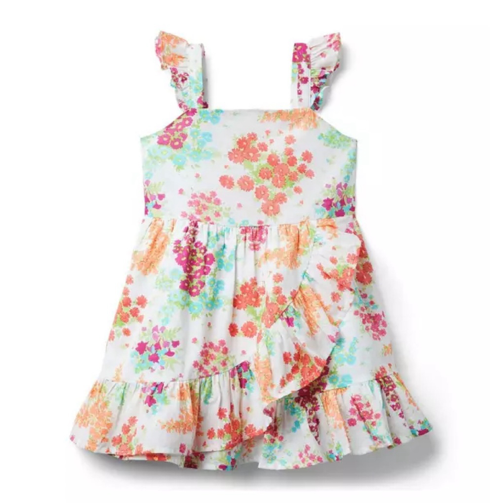 Floral Ruffle Dress Janie and Jack (6y)