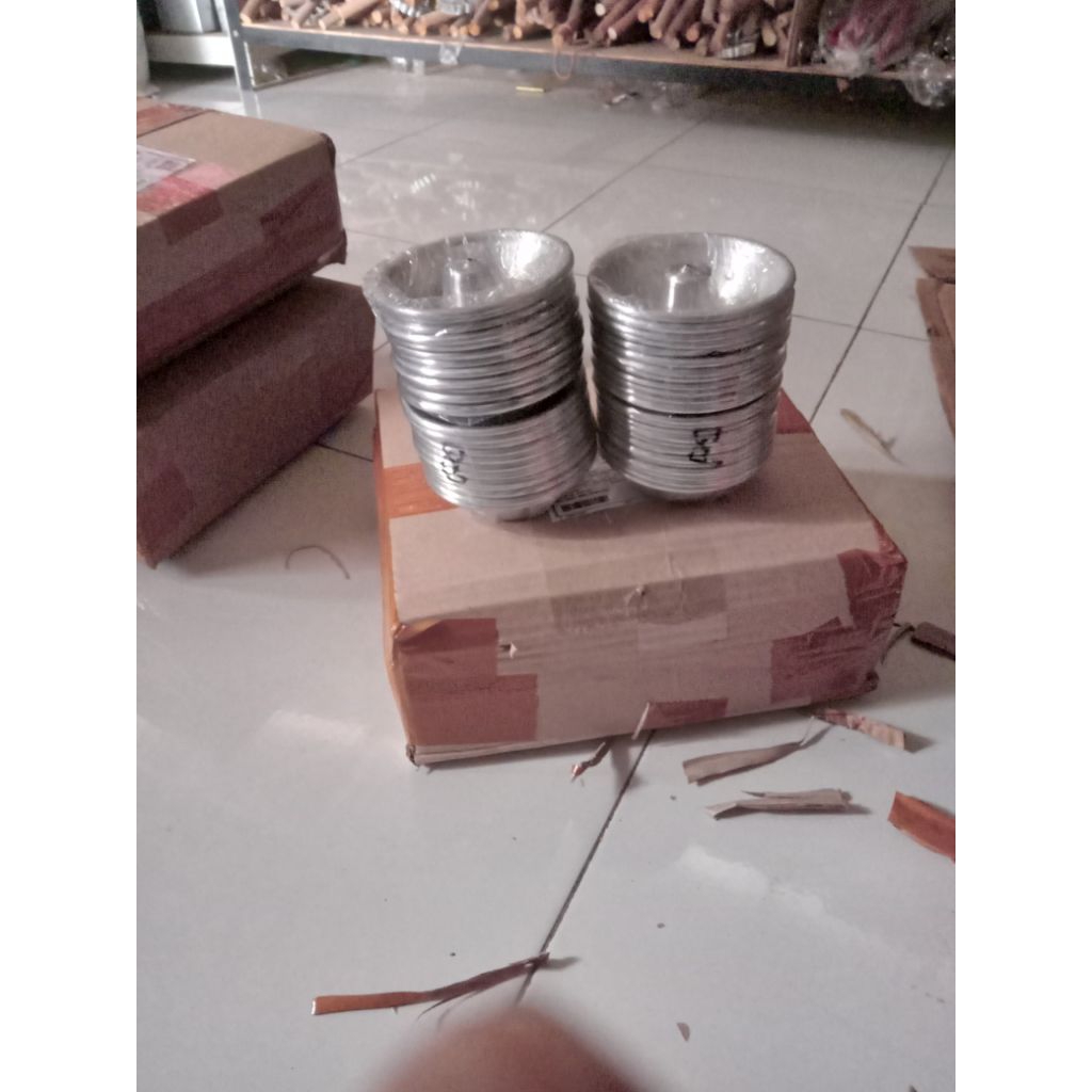 loyang pulde mini ukuran 8 cm Tinggi 3,5 cm bahan alumunium / cetakan bolu tulban mini anti lengket 