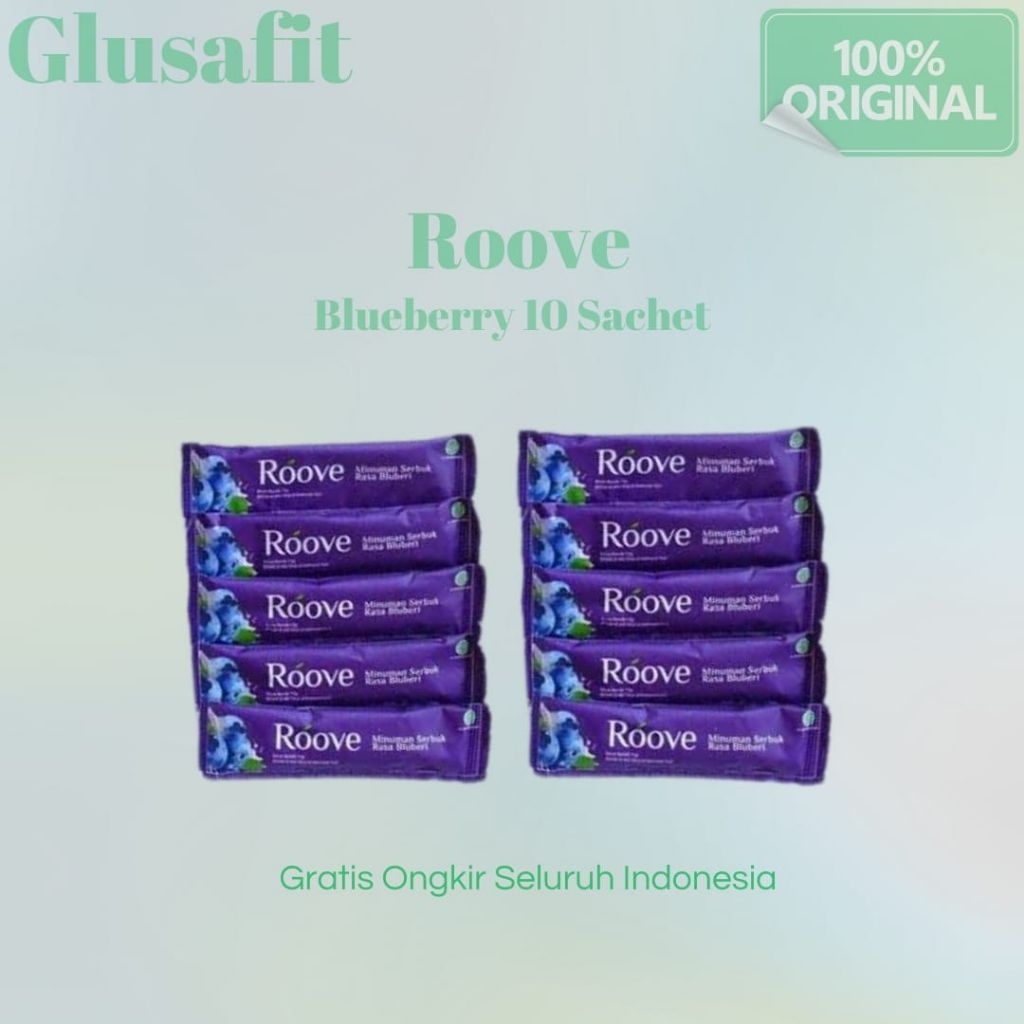 Roove Kolagen Beauty Drink Ecer 10 Sachet Original Collagen Roove