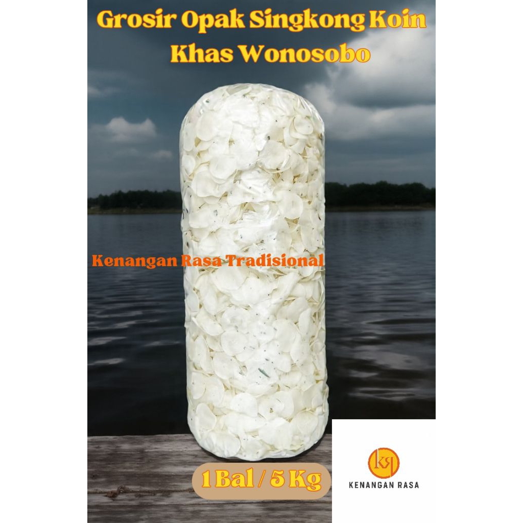 

Opak Singkong Koin Mentah Grosir 5kg – Camilan Tradisional Khas Wonosobo Cocok untuk Jualan