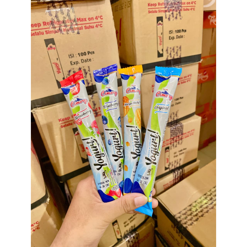 

Cimory Yogurt Stick 40 Gr ( Sebox isi 25 Pcs ) | HARGA DISTRIBUTOR | TERMURAH