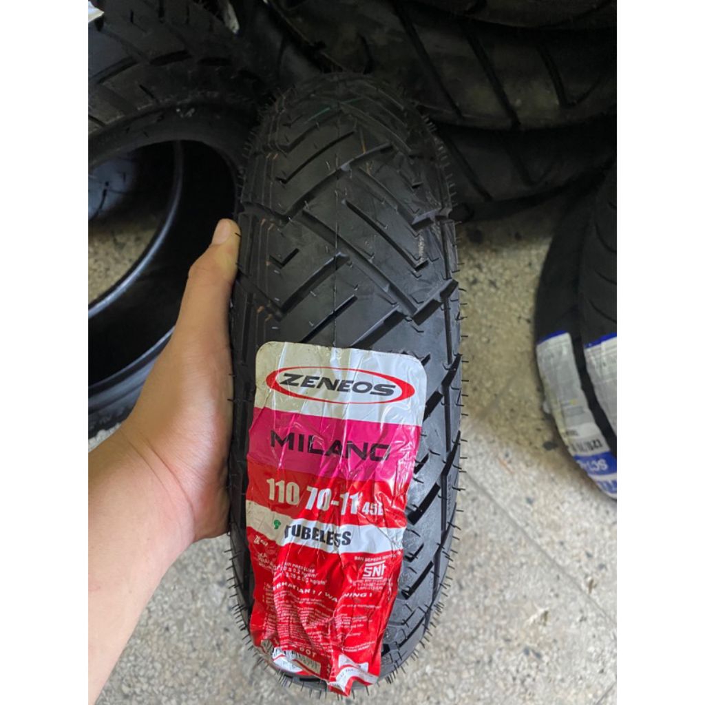 TERMURAH BAN MOTOR VESPA LX 125,S 125 UK 110/70.11 ZENIOS