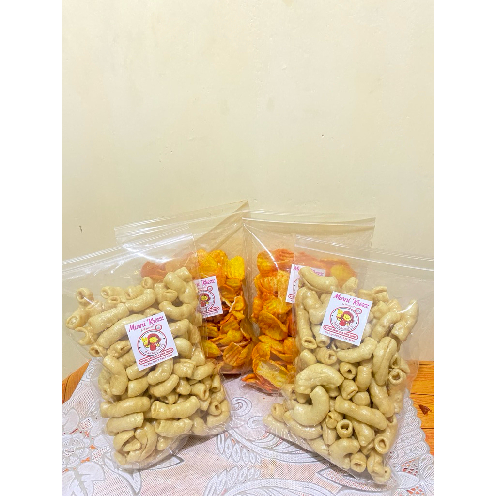 

4PCS MIX KRIPIK MAKARONI & KRIPIK SLONDOK