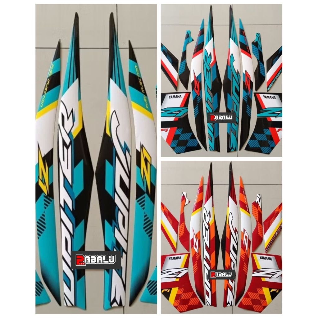 stiker standar Jupiter Z1 tahun 2023