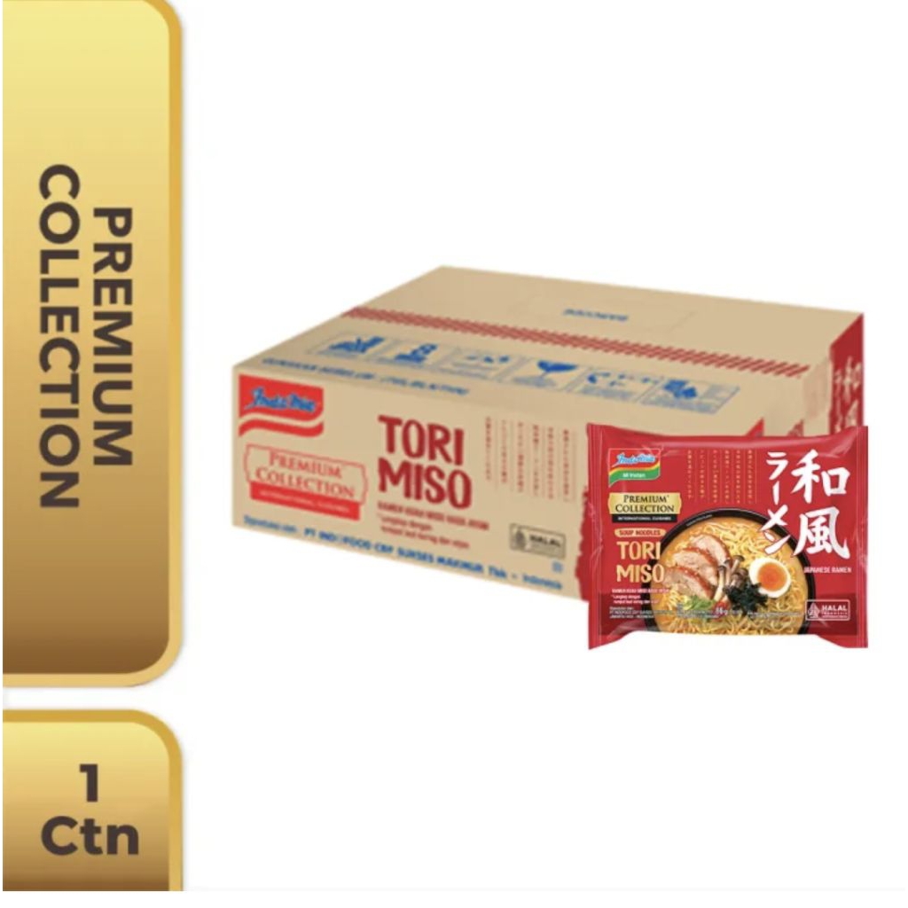 

Indomie Premium Tori Miso Ramen Dus 20 x 86 gr
