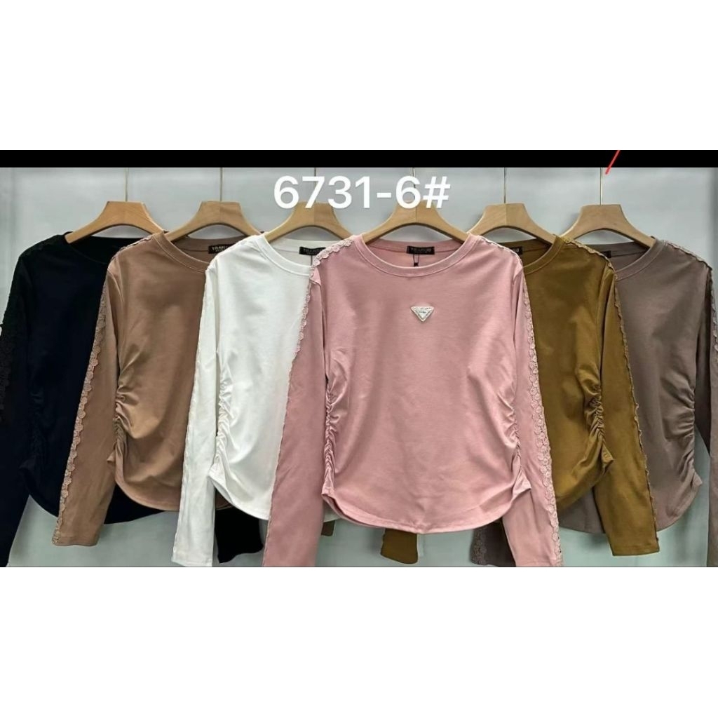 kaos tiramisu panjang/kaos import panjang/kaos tiramisu serut