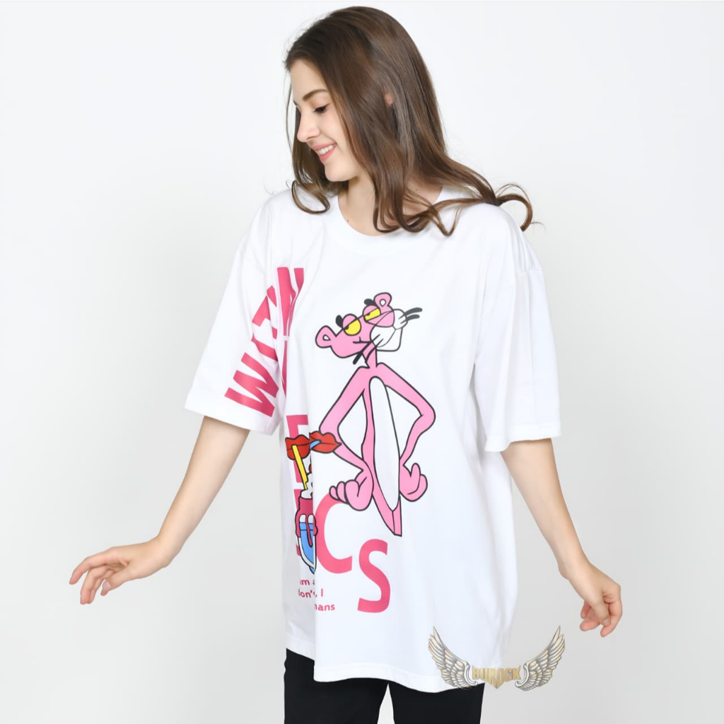 Burock Kaos Atasan Wanita Oversize Jumbo Ld120 Xxl Ld 130 Xxxl Ld 140 Xxxxl Premium Tebal Katun 24s