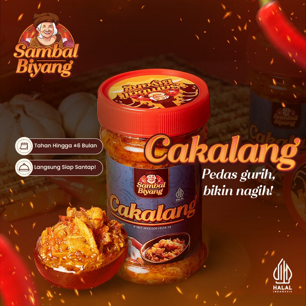 

Sambal Cakalang 150g | Sambal Biyang