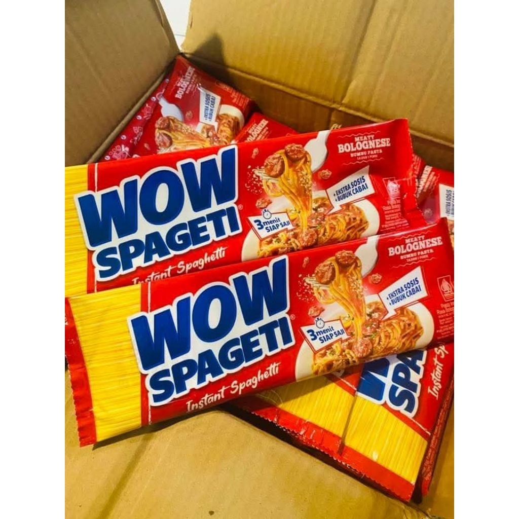 

WOW SPAGETI INSTAN ANEKA VARIAN TENTU HALAL