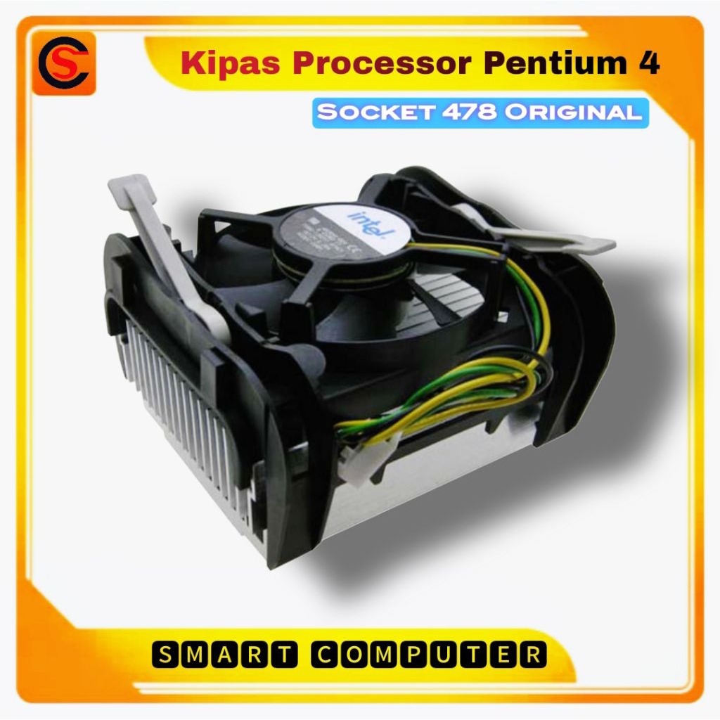 Kipas Processor Intel Pentium 4 Socket 478 ori cabutan