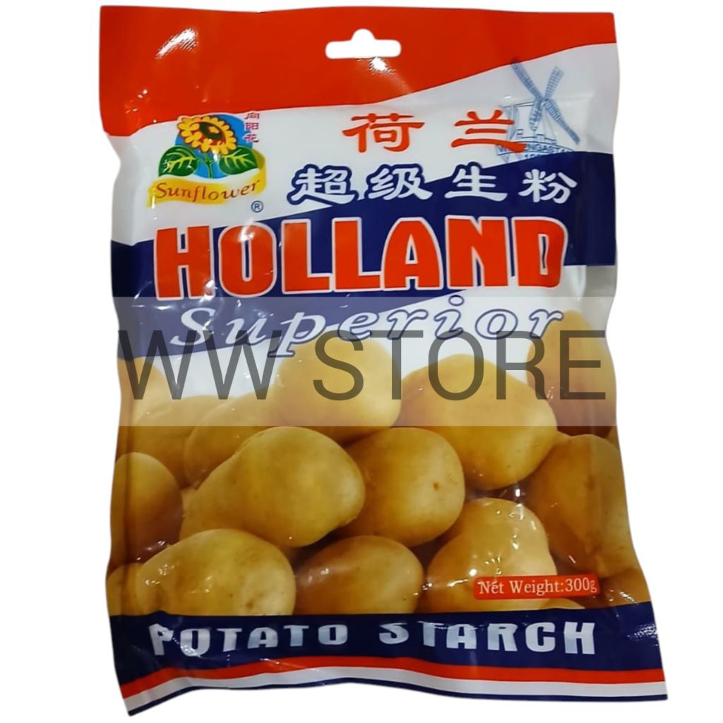 

Tepung pati kentang Sunflower HOLLAND Superior potato starch 300g