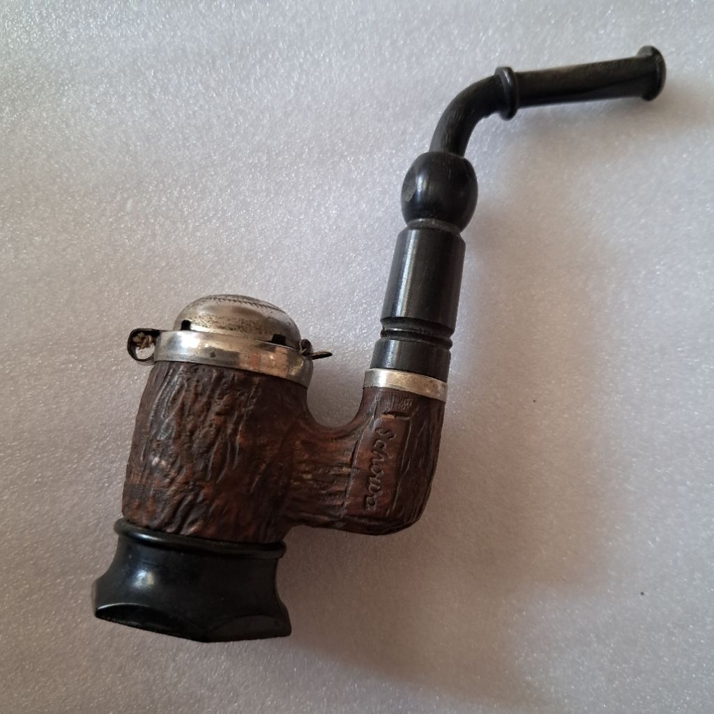 SCHOWA HUNTER PIPE PIPA BRIAR ESTATE PIPA CANGKLONG KAYU ANTIQUE
