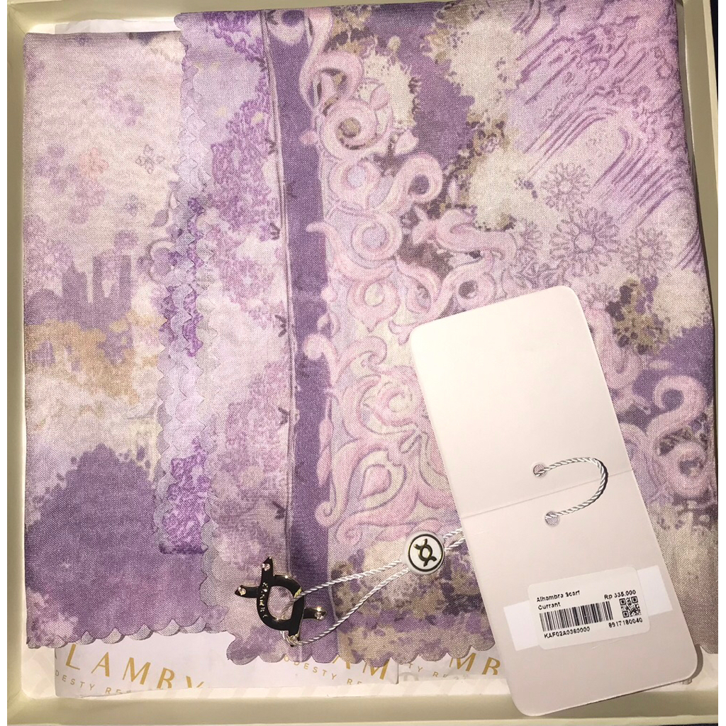 Alhambra Scarf Currant