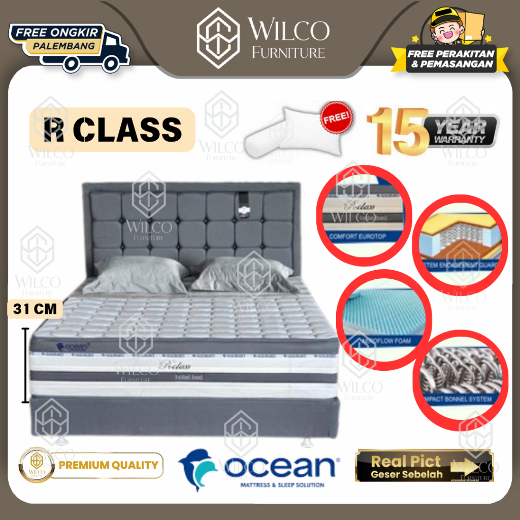 Kasur Springbed Ocean New R Class | Matras kasur Hotel Bed Ocean Class R Original Murah Palembang 18