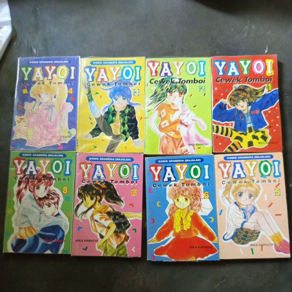 Buku Komik Yayoi Cewek Tomboi 1-8 Tamat By Mika Kawachi Bahasa Indonesia