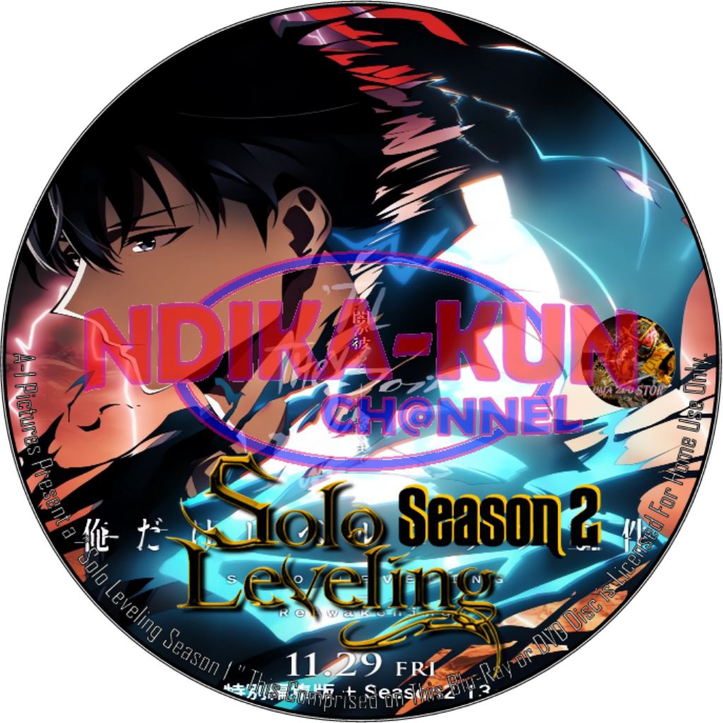 Kaset DVD Solo Leveling Season 2 Subtitle Indonesia Full Episode