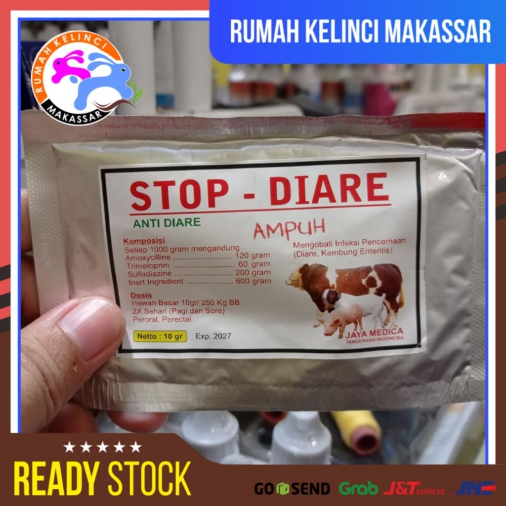 STOP DIARE Obat Diare Sapi Kambing Babi Obat Diare Hewan