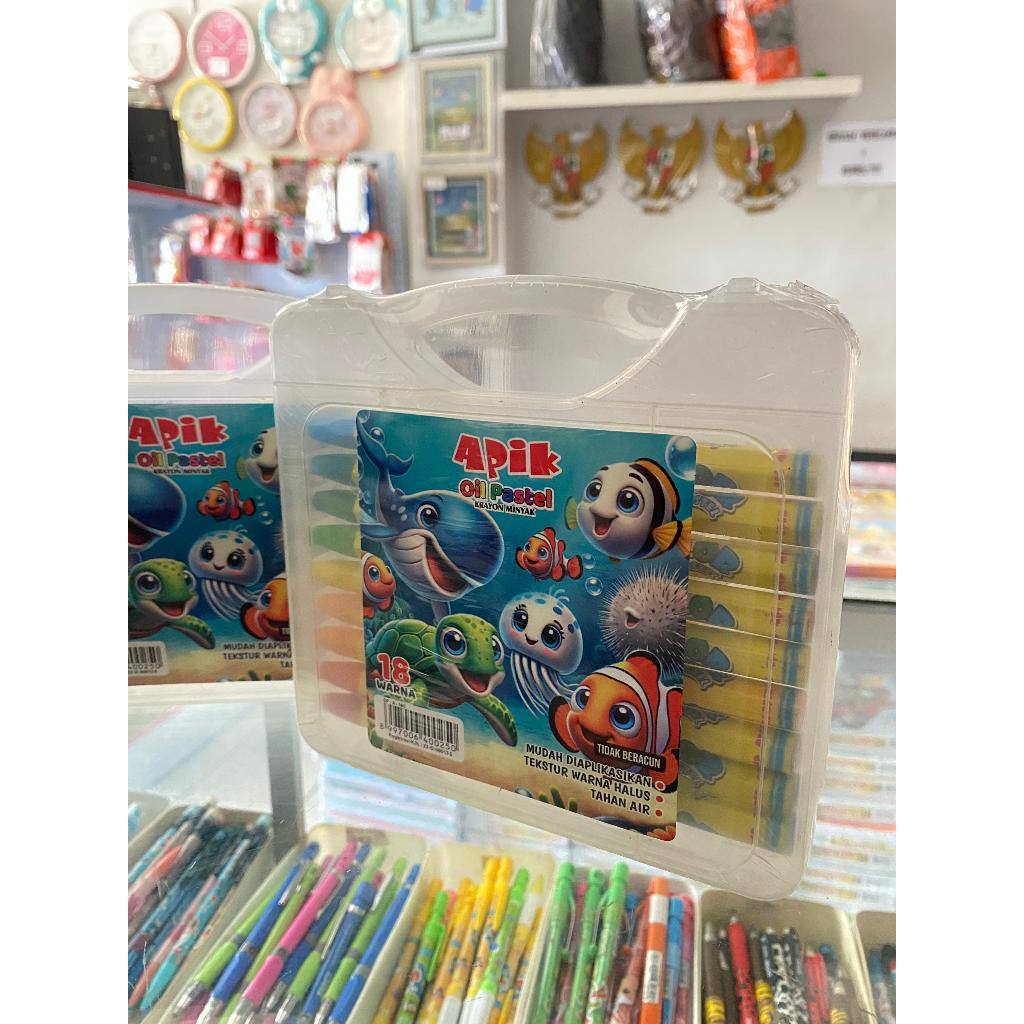 

(1PAK 18 WARNA)CRAYON APIK OP-A-18C