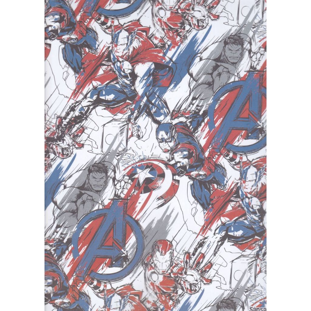 

KERTAS KADO SANSAN WAWA/SANWA SUPERHERO AVENGERS SW5994